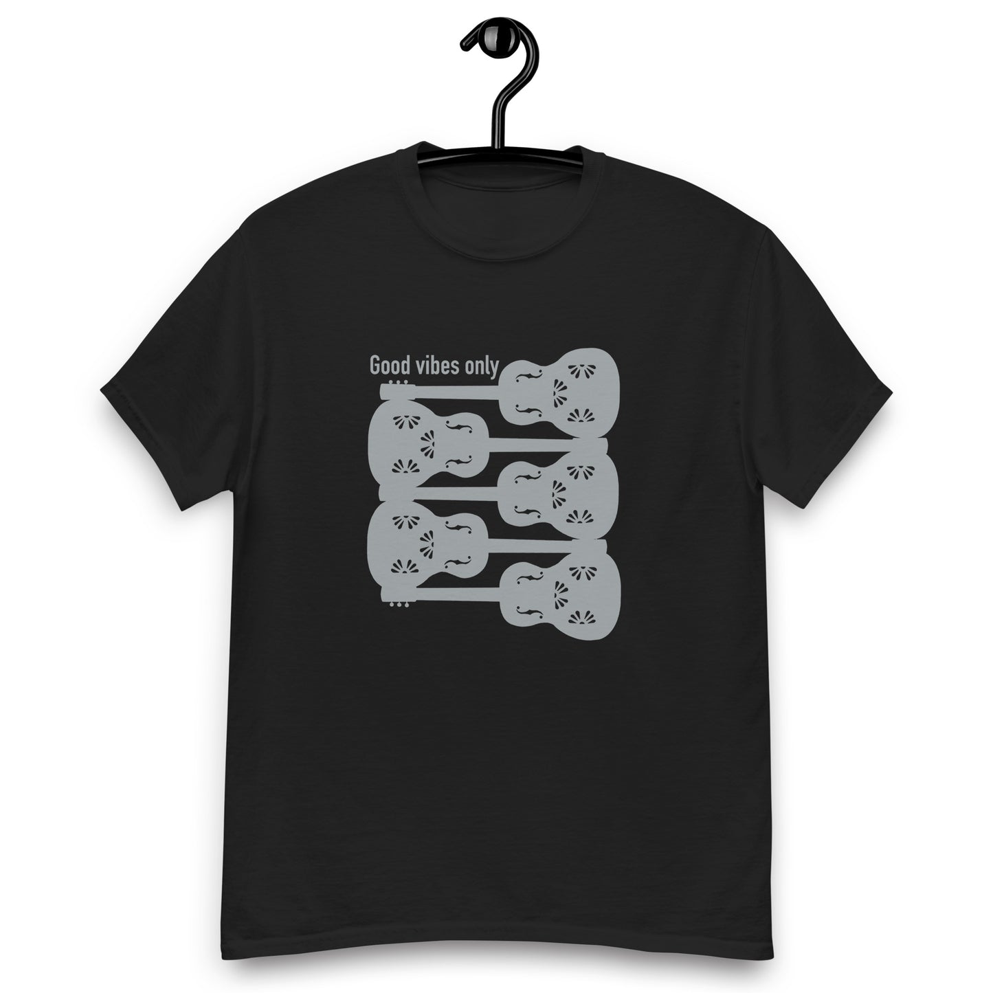 Good vibes unisex Tee in black