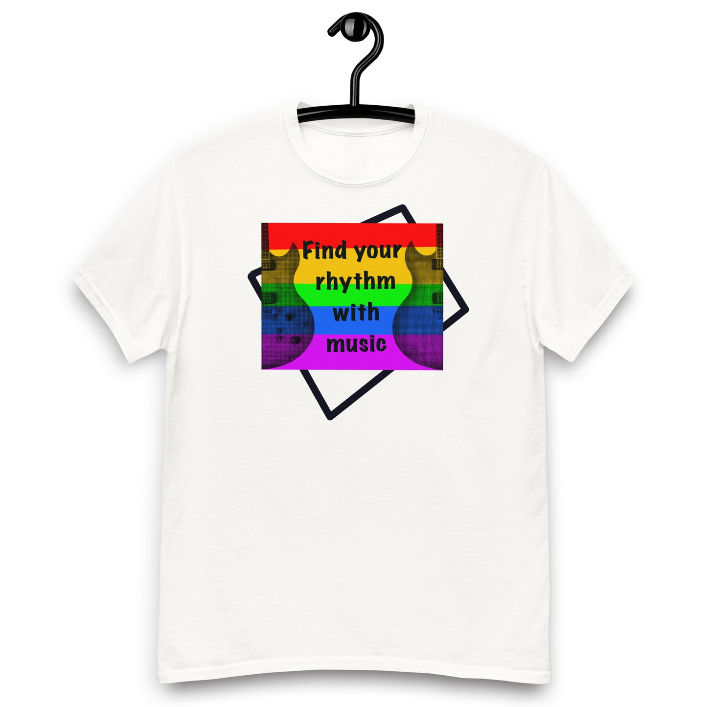 Rhythm rainbow tee white