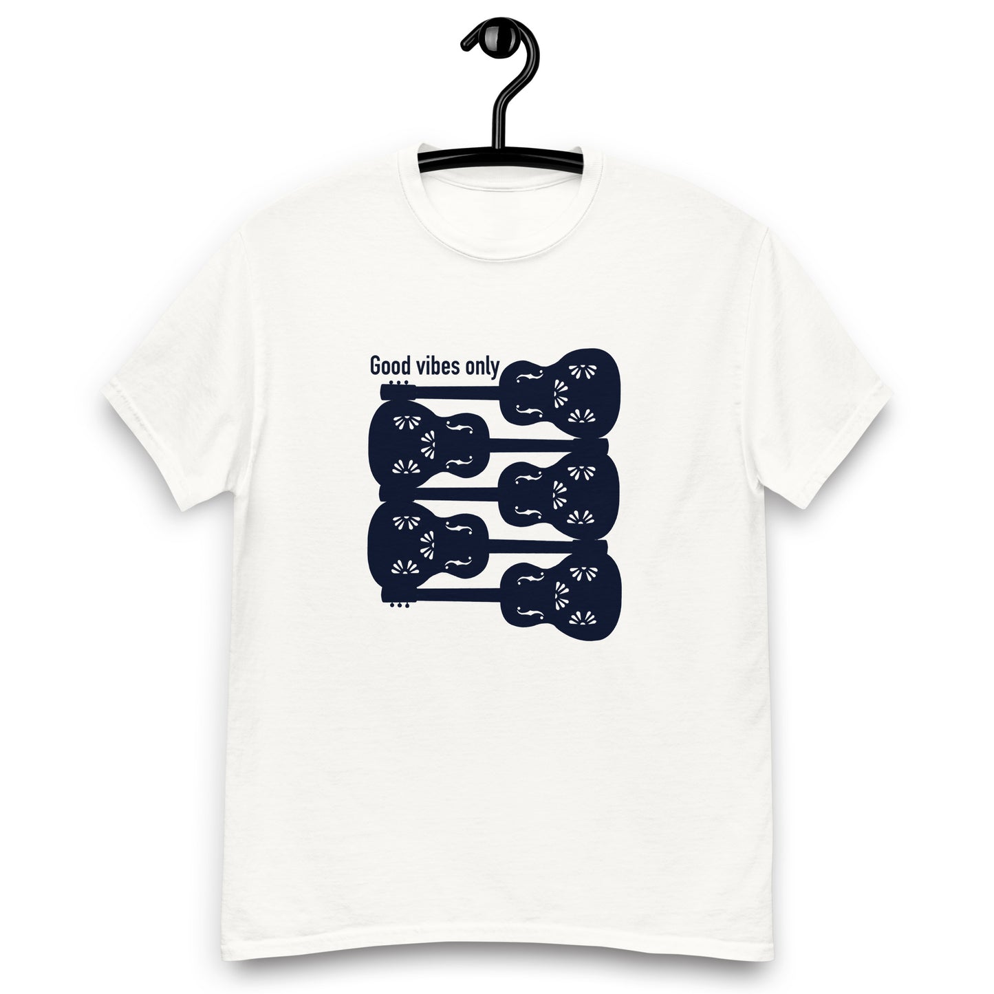 Good vibes unisex Tee in white