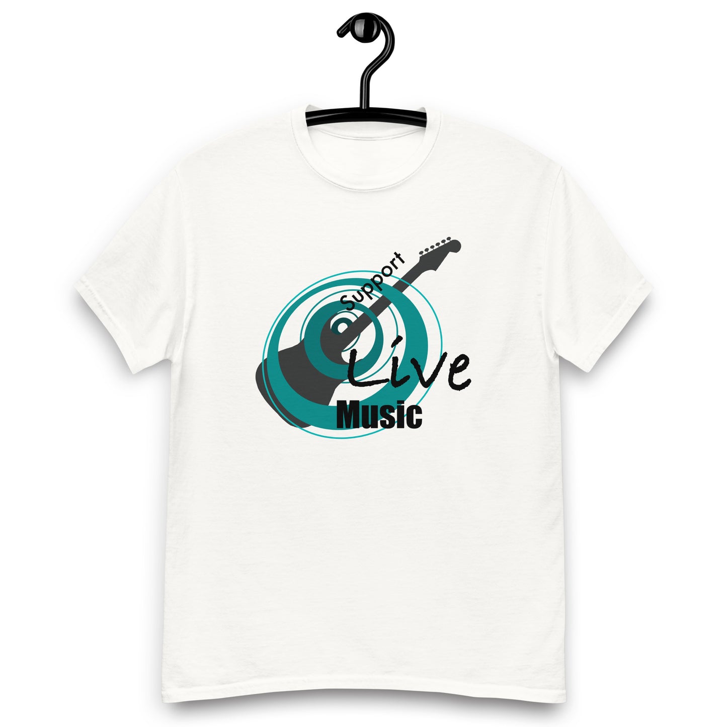 Support live music 2 white