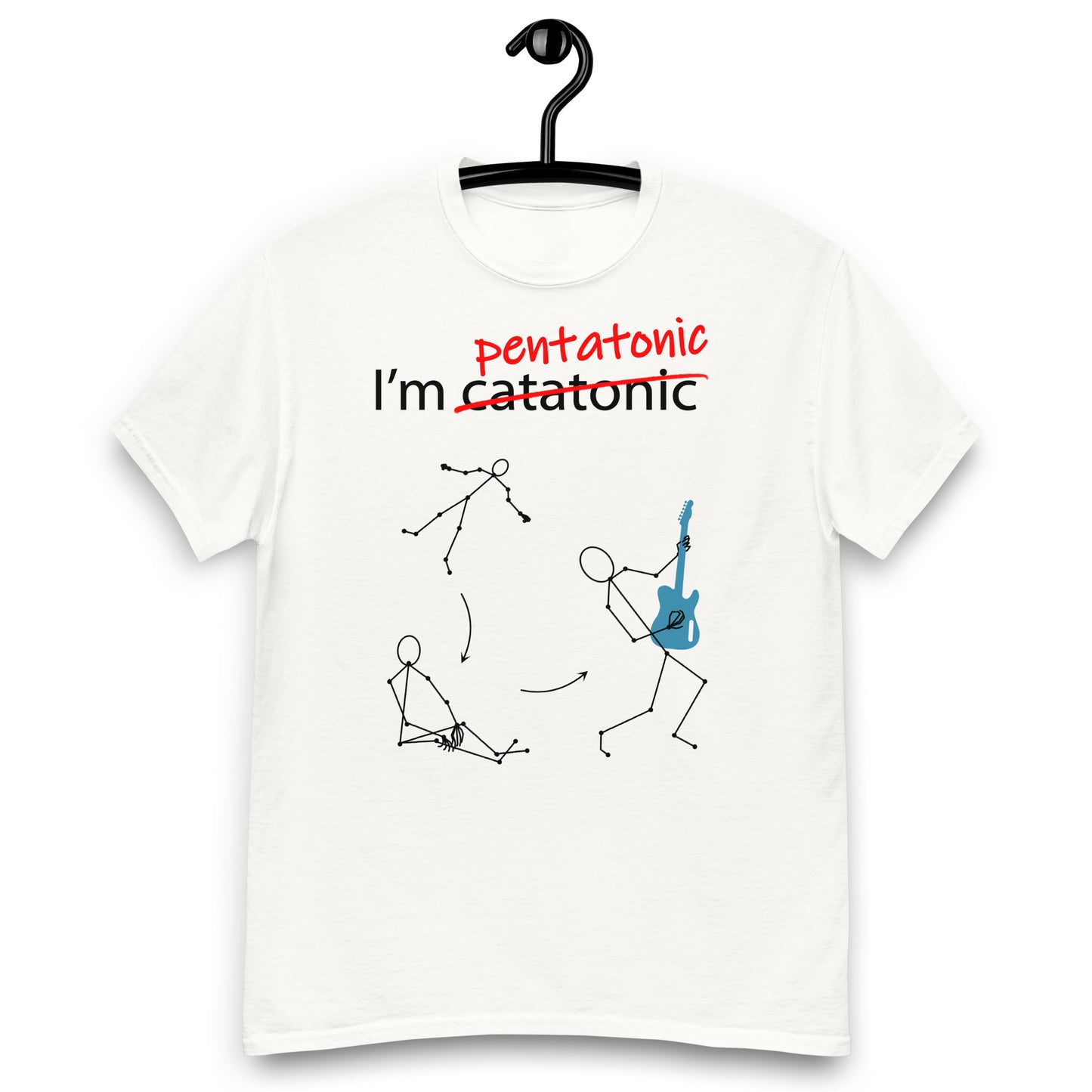 Pentatonic resurrection unisex Tee in white
